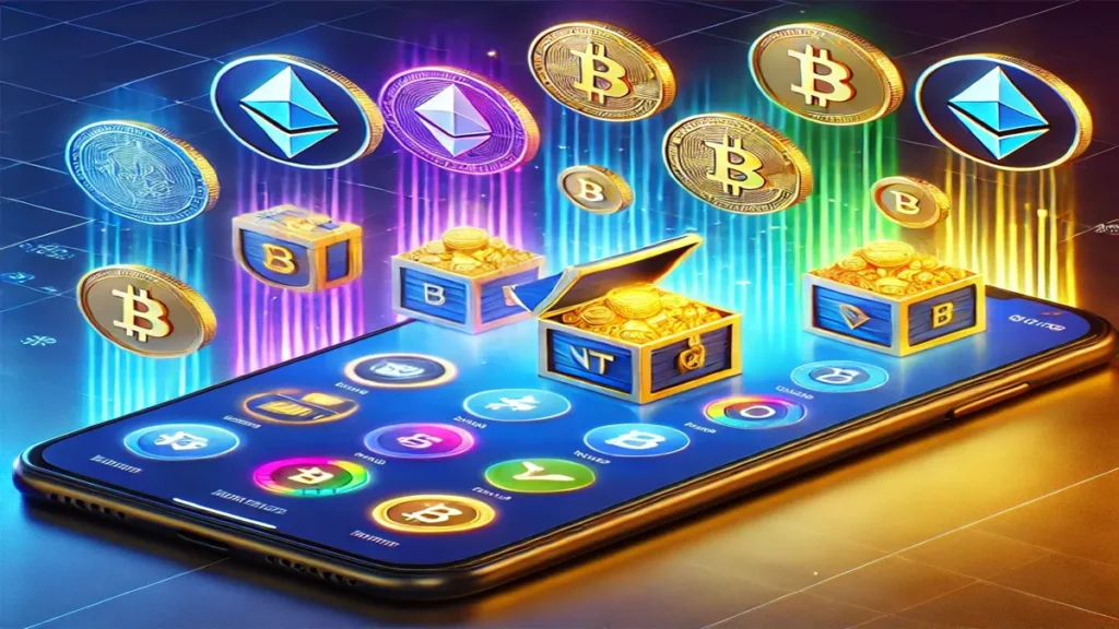 Treasure NFT Earning App